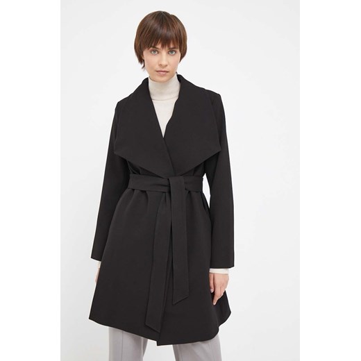 Lauren Ralph Lauren płaszcz damski kolor czarny przejściowy ze sklepu ANSWEAR.com w kategorii Płaszcze damskie - zdjęcie 164539862