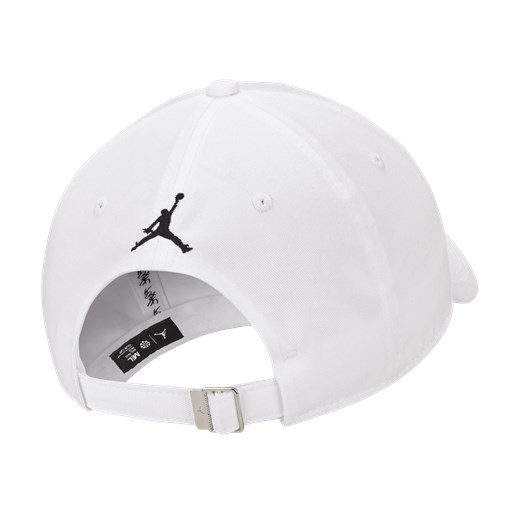 Czapka o nieusztywnianej konstrukcji Jordan Club - Biel Jordan L/XL Nike poland