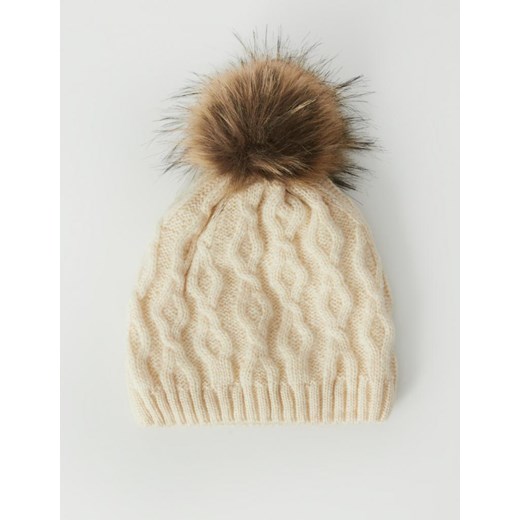 Czapka WARME II Kremowy - Diverse one size Diverse