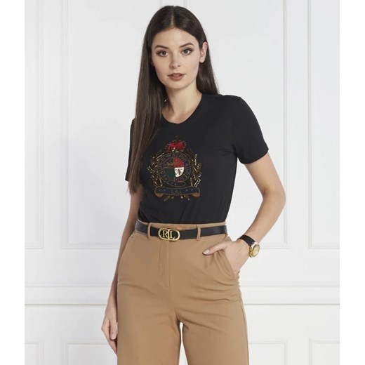 LAUREN RALPH LAUREN T-shirt KATLIN | Regular Fit ze sklepu Gomez Fashion Store w kategorii Bluzki damskie - zdjęcie 164545581