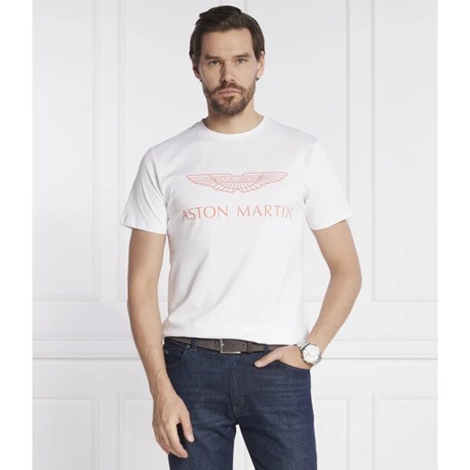 Hackett London T-shirt | Regular Fit ze sklepu Gomez Fashion Store w kategorii T-shirty męskie - zdjęcie 164545624