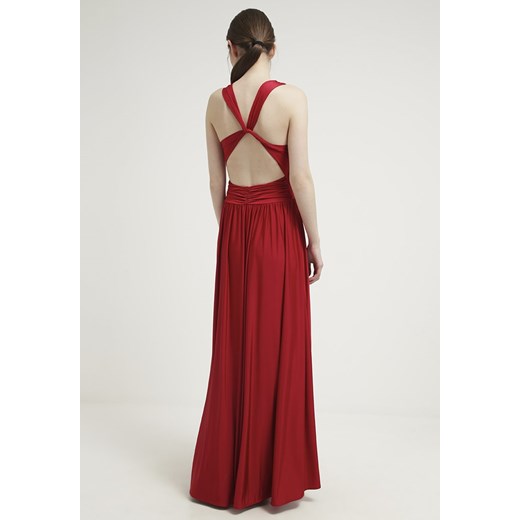 CoutureOne REBECCA Długa sukienka rot zalando czerwony bez wzorów/nadruków