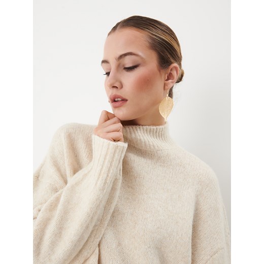 Sweter damski Mohito z golfem 