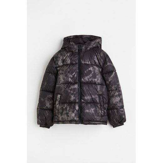 H & M - Przeciwdeszczowa kurtka puffer - Czarny H & M 146 (10-11Y) H&M