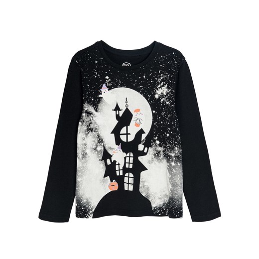 COOL CLUB Koszulka w kolorze czarnym ze sklepu Limango Polska w kategorii Bluzki dziewczęce - zdjęcie 164551753