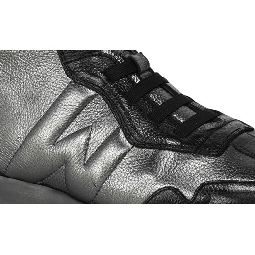 Sneakersy Wonders A-2451 Wild G Negro Czarne Skórzane Wonders 37 EuroButy.com.pl