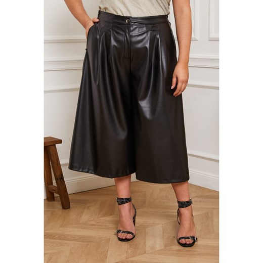 Plus Size Company Spodnie &quot;Dandi&quot; w kolorze czarnym ze sklepu Limango Polska w kategorii Spodnie damskie - zdjęcie 164557164
