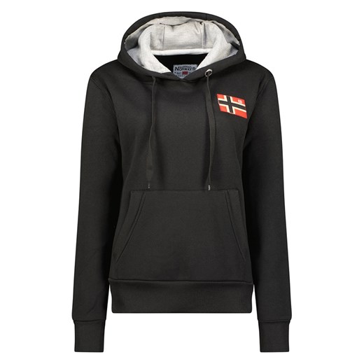 Geographical Norway Bluza "Genifer" w kolorze czarnym ze sklepu Limango Polska w kategorii Bluzy damskie - zdjęcie 164563951