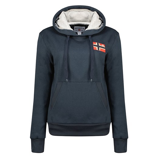 Geographical Norway Bluza &quot;Genifer&quot; w kolorze granatowym ze sklepu Limango Polska w kategorii Bluzy damskie - zdjęcie 164563962