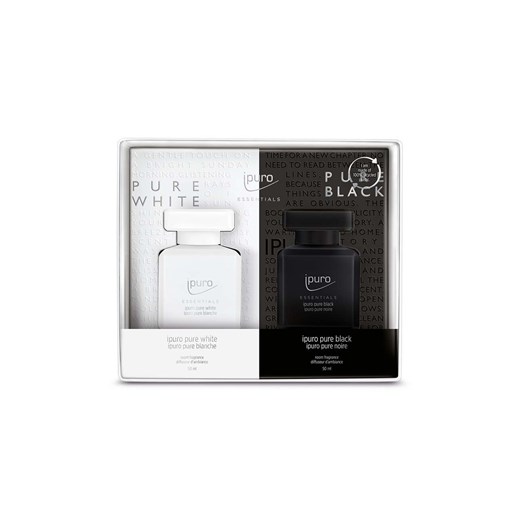 Ipuro zestaw dyfuzorów zapachowych Pure White/Pure Black 2x50 ml 2-pack ze sklepu ANSWEAR.com w kategorii Świece i dyfuzory - zdjęcie 164575813