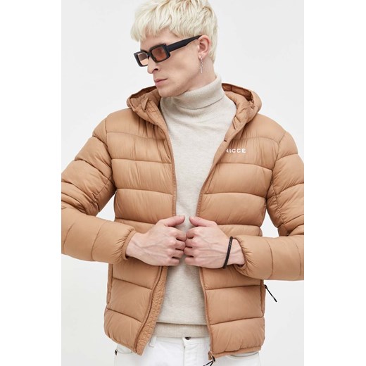 Nicce kurtka męska kolor beżowy zimowa ze sklepu ANSWEAR.com w kategorii Kurtki męskie - zdjęcie 164576274