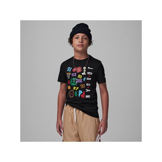 T-shirt dla dużych dzieci Jordan 2x3 Peat - Czerń Jordan M Nike poland