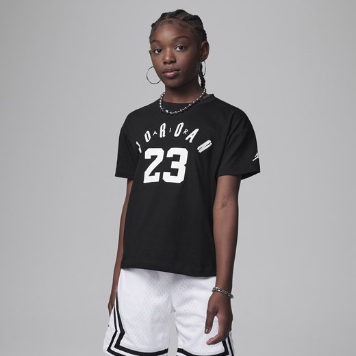 T-shirt dla dużych dzieci Jordan 23 Soft Touch - Czerń Jordan L Nike poland