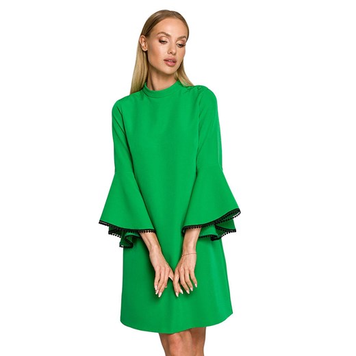 made of emotion Sukienka w kolorze zielonym S okazyjna cena Limango Polska