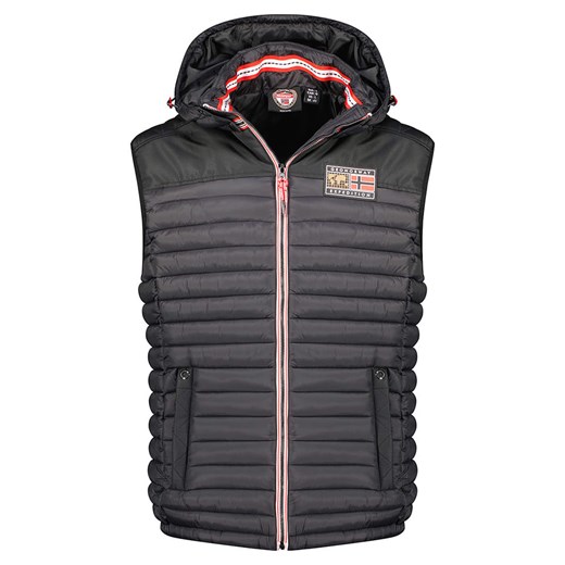 Geographical Norway Kamizelka pikowana "Vadalmo" w kolorze czarnym Geographical Norway S okazja Limango Polska