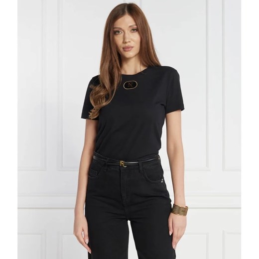 Elisabetta Franchi T-shirt | Regular Fit ze sklepu Gomez Fashion Store w kategorii Bluzki damskie - zdjęcie 164584852