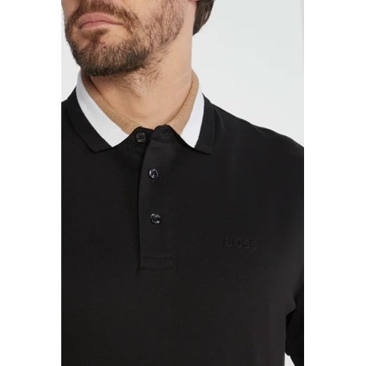 BOSS BLACK Polo Prout 37 | Slim Fit | mercerised L okazja Gomez Fashion Store
