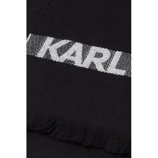 Szalik czarny Karl Lagerfeld 