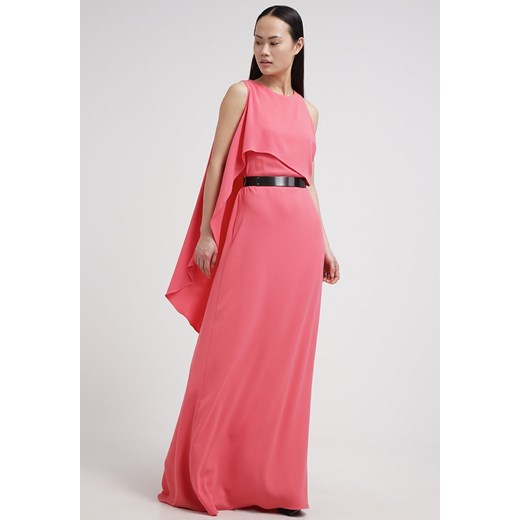 Halston Heritage Długa sukienka strawberry zalando rozowy długie