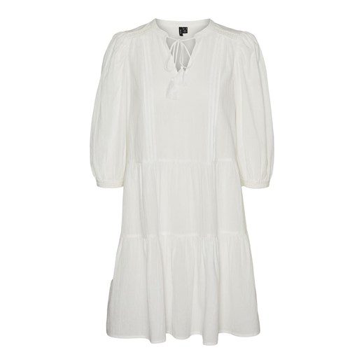 Vero Moda Sukienka &quot;Pretty&quot; w kolorze białym Vero Moda XS promocyjna cena Limango Polska