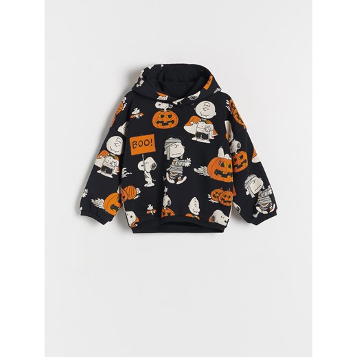 Reserved - Bluza Snoopy - czarny ze sklepu Reserved w kategorii Bluzy i swetry - zdjęcie 164650870