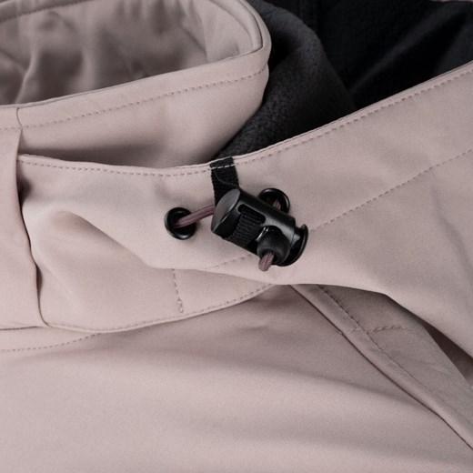 Damski softshell rozpinany z kapturem Alpinus Bergamo - różowy Alpinus Sportstylestory.com