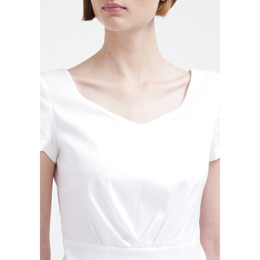 Luisa Cerano Sukienka koszulowa white zalando bezowy bawełna