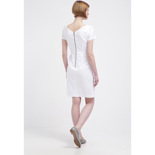 Luisa Cerano Sukienka koszulowa white zalando bezowy bez wzorów/nadruków