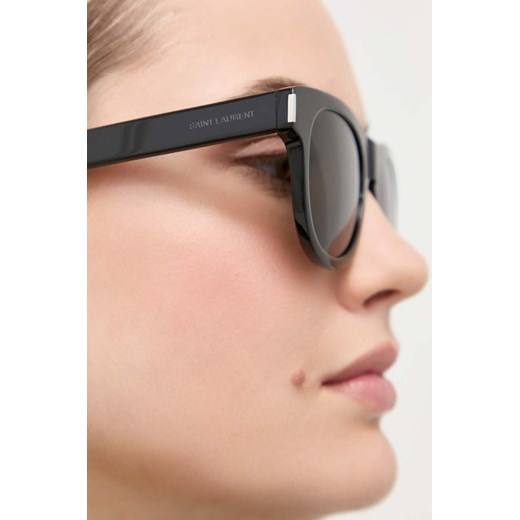 Saint Laurent okulary przeciwsłoneczne kolor czarny Saint Laurent 51 wyprzedaż ANSWEAR.com