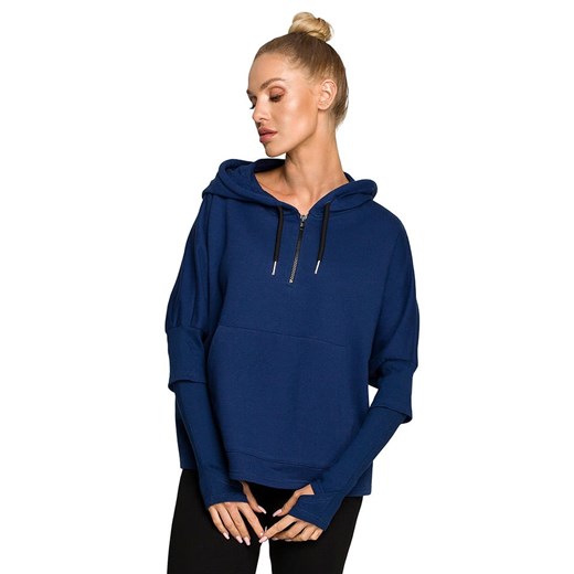 made of emotion Bluza w kolorze granatowym L/XL okazja Limango Polska