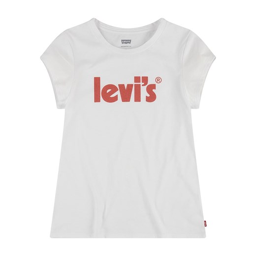 Levi&apos;s Kids Koszulka w kolorze białym ze sklepu Limango Polska w kategorii Bluzki dziewczęce - zdjęcie 164684521
