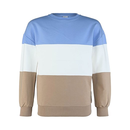 Blue Effect Bluza w kolorze błękitno-beżowo-białym ze sklepu Limango Polska w kategorii Bluzy chłopięce - zdjęcie 164684881