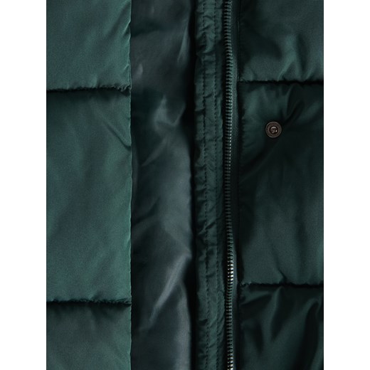 Reserved - Pikowany płaszcz - ciemnozielony Reserved XL Reserved