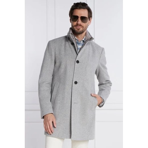 Joop! Wełniany płaszcz 2w1 Maico Joop! 54 wyprzedaż Gomez Fashion Store