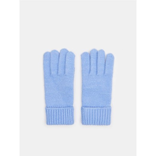 Sinsay - Rękawiczki - niebieski Sinsay Jeden rozmiar Sinsay