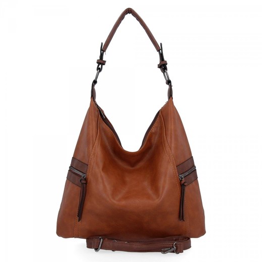 Uniwersalna Torebka Damska firmy Hernan HB0377 Ruda ze sklepu PaniTorbalska w kategorii Torby Shopper bag - zdjęcie 164722321