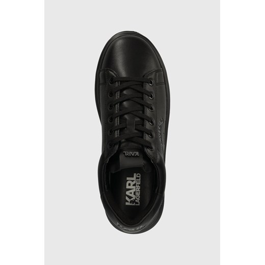 Karl Lagerfeld sneakersy skórzane KAPRI MENS kolor czarny KL52538 Karl Lagerfeld 42 okazja ANSWEAR.com