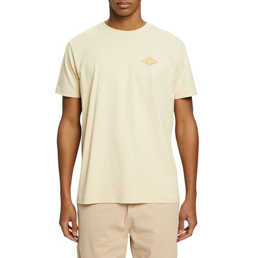 ESPRIT Koszulka w kolorze kremowym ze sklepu Limango Polska w kategorii T-shirty męskie - zdjęcie 164734053