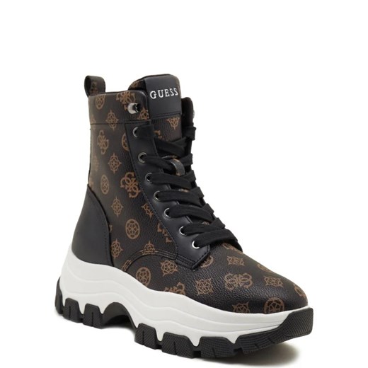 Workery damskie Guess casual z tworzywa sztucznego