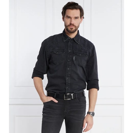 Karl Lagerfeld Koszula | Regular Fit | denim Karl Lagerfeld XXXL okazja Gomez Fashion Store