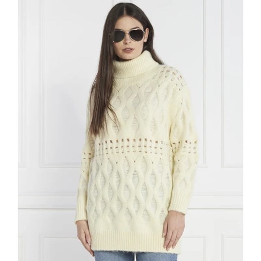 Silvian Heach Sweter | Loose fit | z dodatkiem wełny XS Gomez Fashion Store