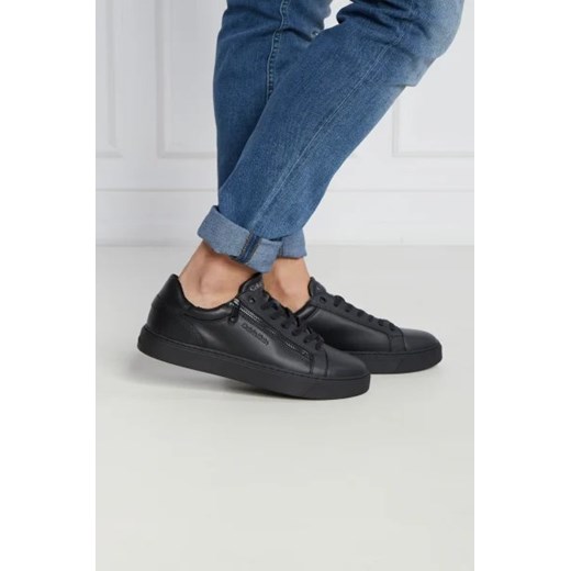 Buty sportowe męskie Calvin Klein czarne z tkaniny 