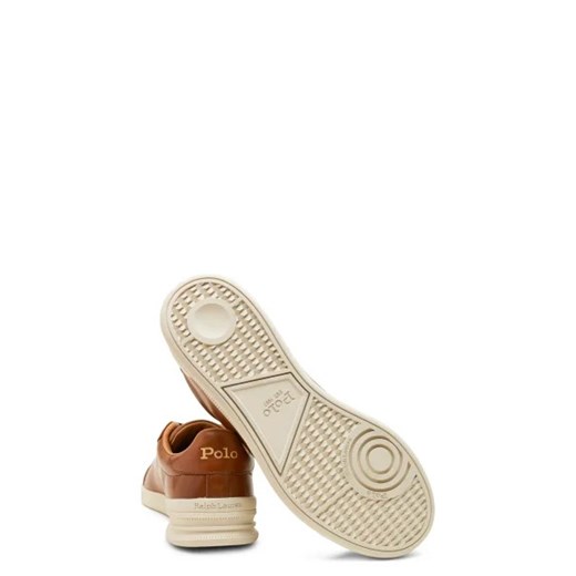 Buty sportowe damskie Polo Ralph Lauren sneakersy sznurowane płaskie wiosenne skórzane 