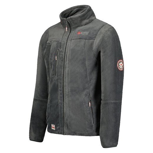 Bluza męska Canadian Peak szara polarowa