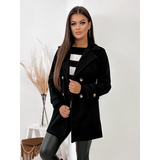 płaszcz digby czarny uni ze sklepu UBRA w kategorii Płaszcze damskie - zdjęcie 164747320