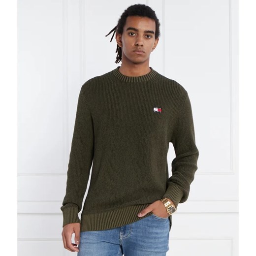 Tommy Jeans sweter męski casual na zimę