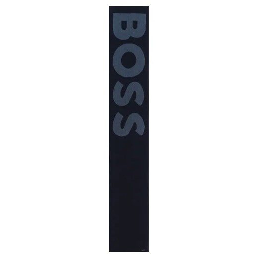 BOSS BLACK Dwustronny szal Lamico | z dodatkiem wełny OS okazyjna cena Gomez Fashion Store