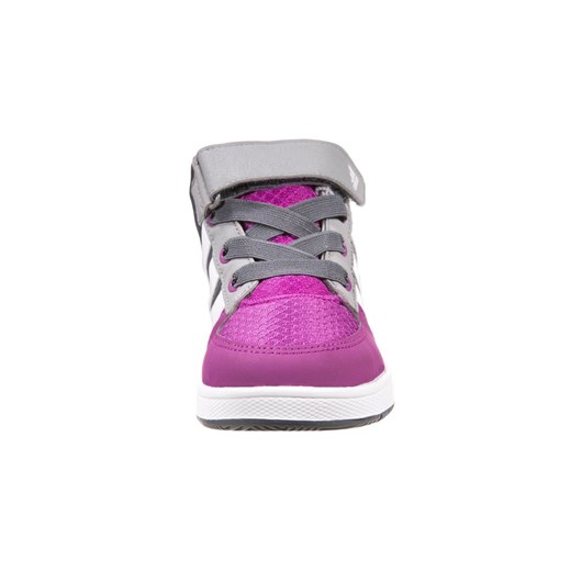 adidas Performance JAN BS MID  Tenisówki i Trampki wysokie flash pink/white/onix zalando fioletowy na rzepy