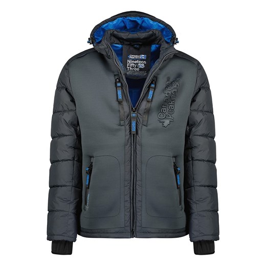 Canadian Peak Kurtka hybrydowa &quot;Beach&quot; w kolorze ciemnoszarym ze sklepu Limango Polska w kategorii Kurtki męskie - zdjęcie 164791481