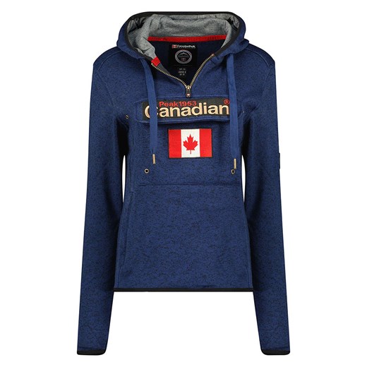 Canadian Peak Bluza polarowa &quot;Upclasseak&quot; w kolorze granatowym ze sklepu Limango Polska w kategorii Bluzy damskie - zdjęcie 164791512